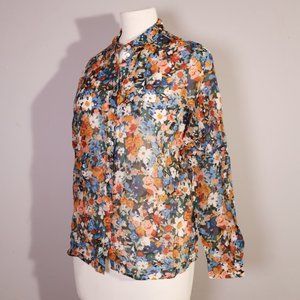 Sézane Pierro Floral Shirt